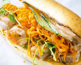 Sandwich of the Week: Num Pang's Coconut Tiger Shrimp